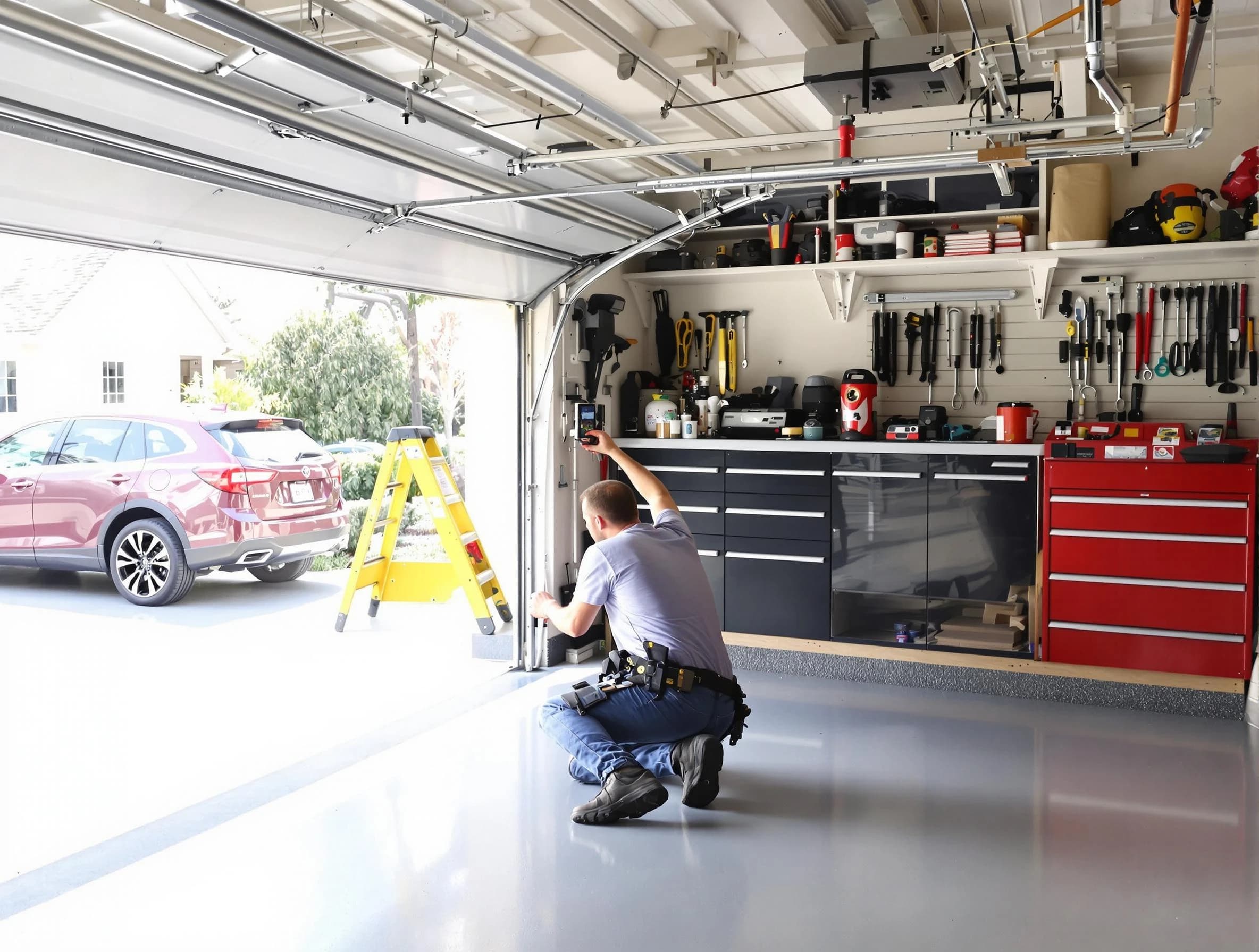 Local garage door repair service by Guthrie Garage Door Repair in Guthrie