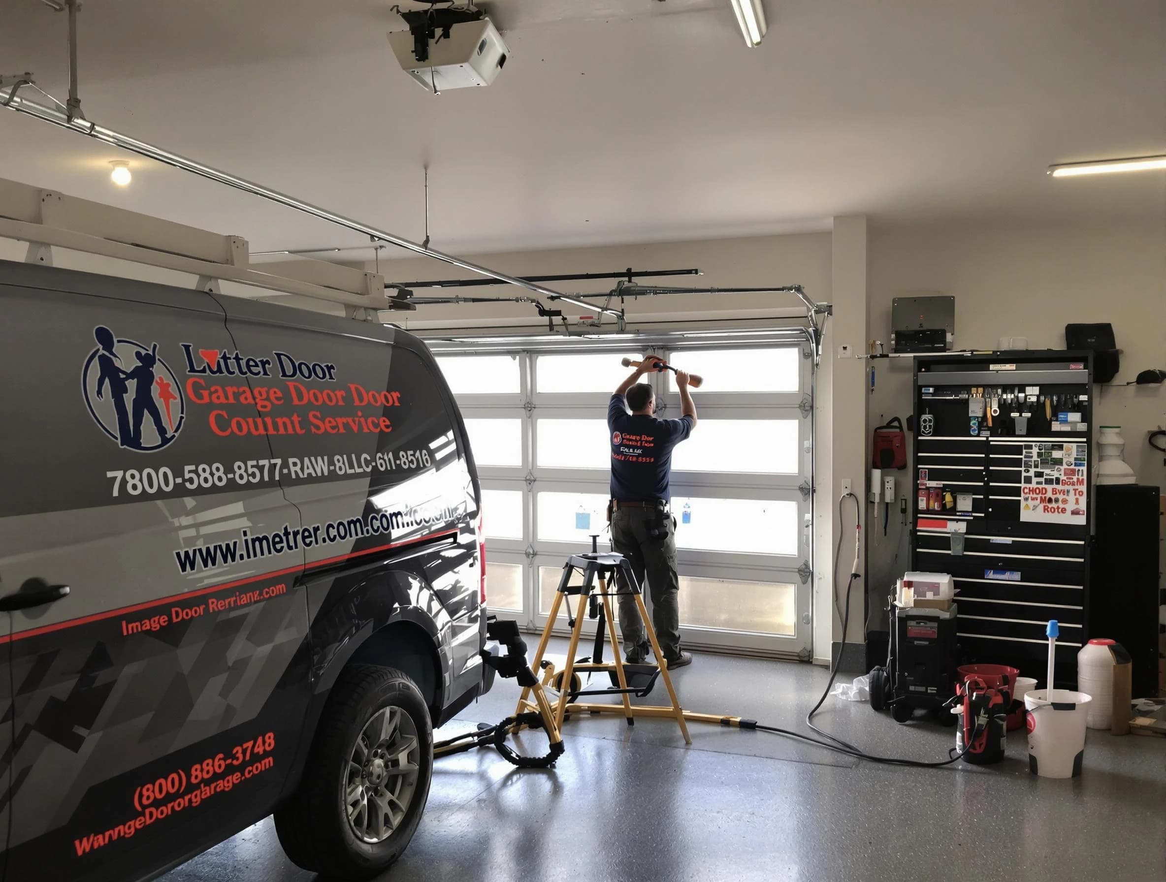 Guthrie Garage Door Repair rapid response team performing same-day repair in Guthrie