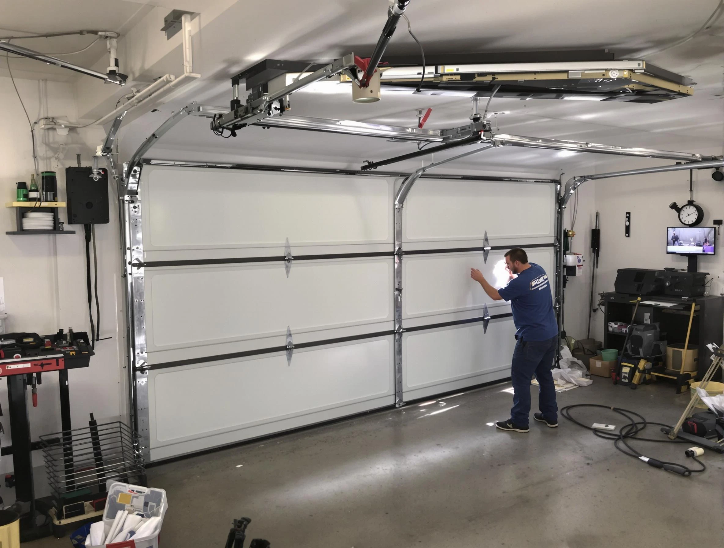 Professional garage door repair service by Guthrie Garage Door Repair in Guthrie