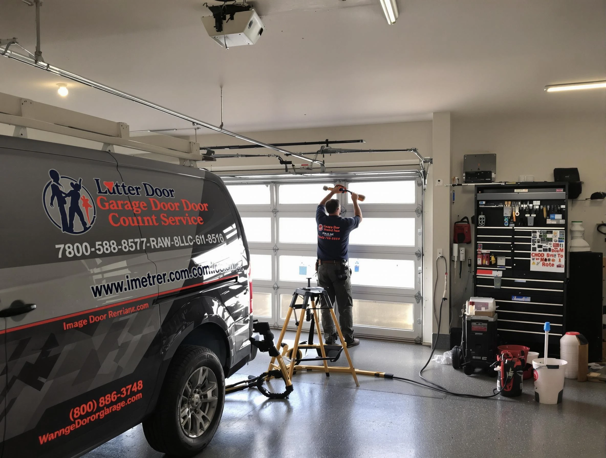Guthrie Garage Door Repair rapid response team performing same-day repair in Guthrie